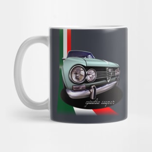 Alfa Romeo Giulia Super Tricolour Design Mug